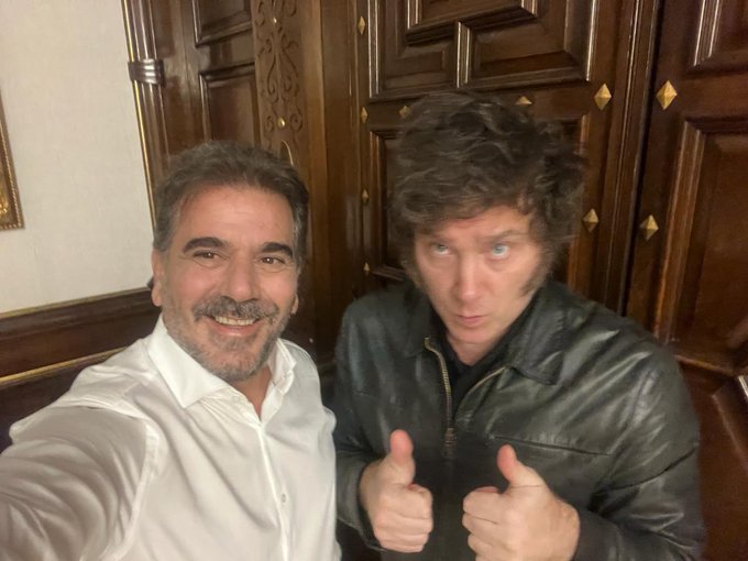 Milei recibió a Ritondo, quien destacó 